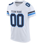 Maillot Blanc Mesh Personnalisé Bleu Marine-Poudre Authentique Football Bleu Maillot Blanc Mesh Personnalisé Bleu Marine-Poudre Authentique Football Bleu