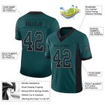 Maillot de football personnalisé Drift Green Mesh noir et blanc Fashion Midnight Maillot de football personnalisé Drift Green Mesh noir et blanc Fashion Midnight