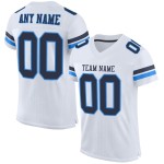 Maillot Blanc Mesh Personnalisé Bleu Marine-Poudre Authentique Football Bleu Maillot Blanc Mesh Personnalisé Bleu Marine-Poudre Authentique Football Bleu