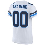 Maillot Blanc Mesh Personnalisé Bleu Marine-Poudre Authentique Football Bleu Maillot Blanc Mesh Personnalisé Bleu Marine-Poudre Authentique Football Bleu