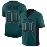 Maillot de football personnalisé Drift Green Mesh noir et blanc Fashion Midnight Maillot de football personnalisé Drift Green Mesh noir et blanc Fashion Midnight